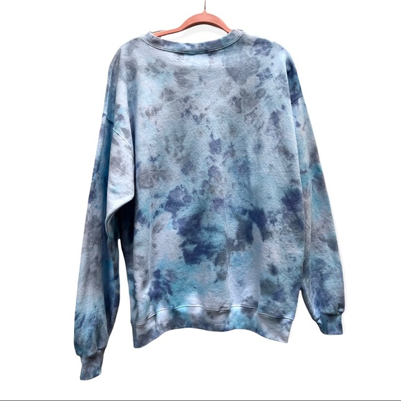Tie dye blue crewneck - Picture 3 of 3